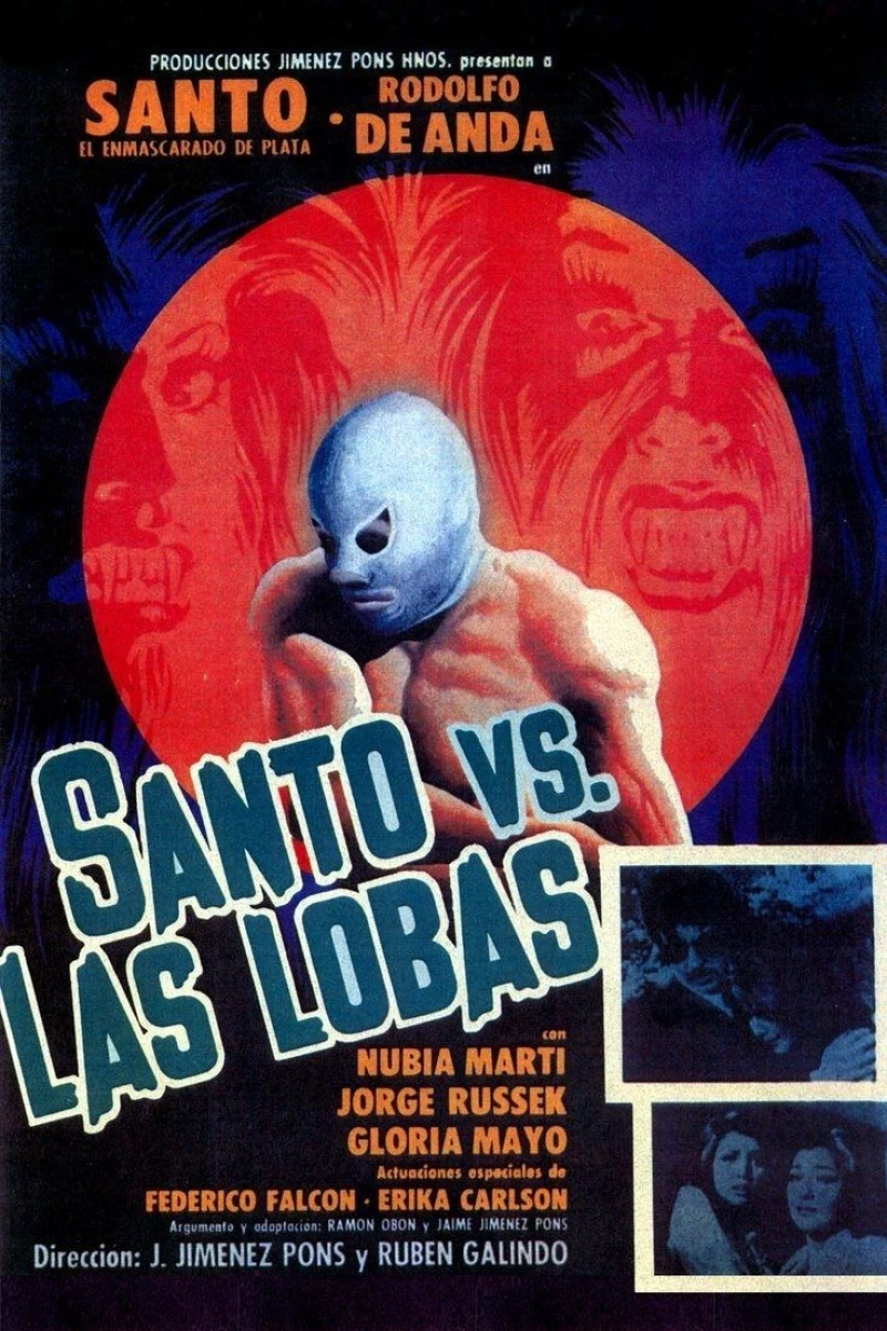 Santo vs. las lobas Poster