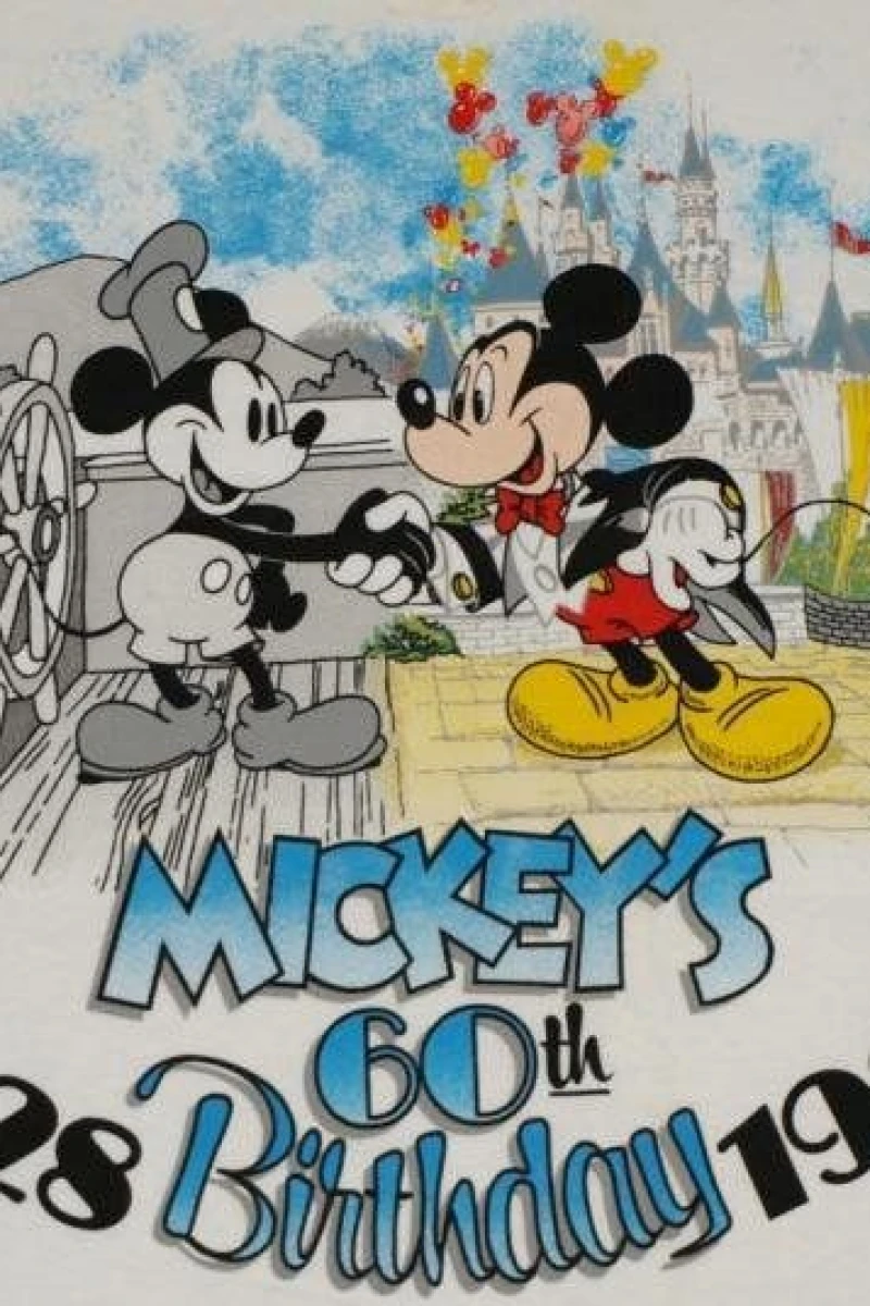 Mickey's 60th Birthday Poster