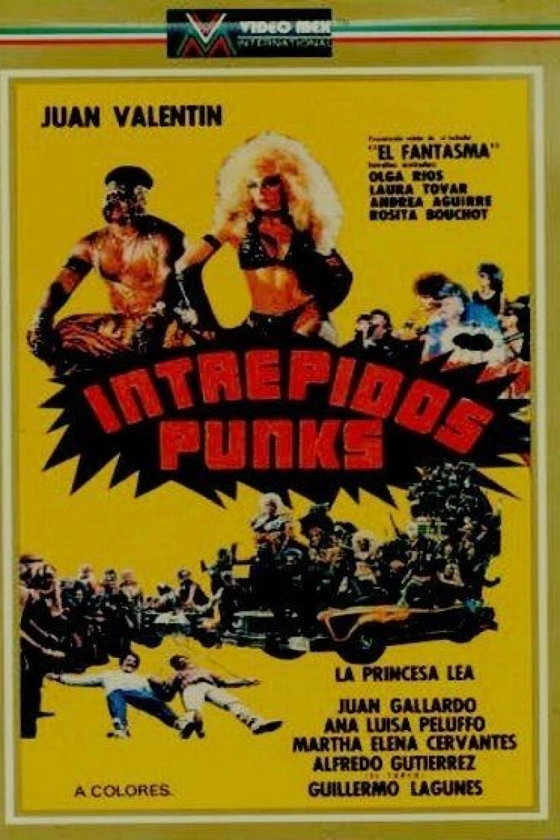 Intrépidos punks Poster