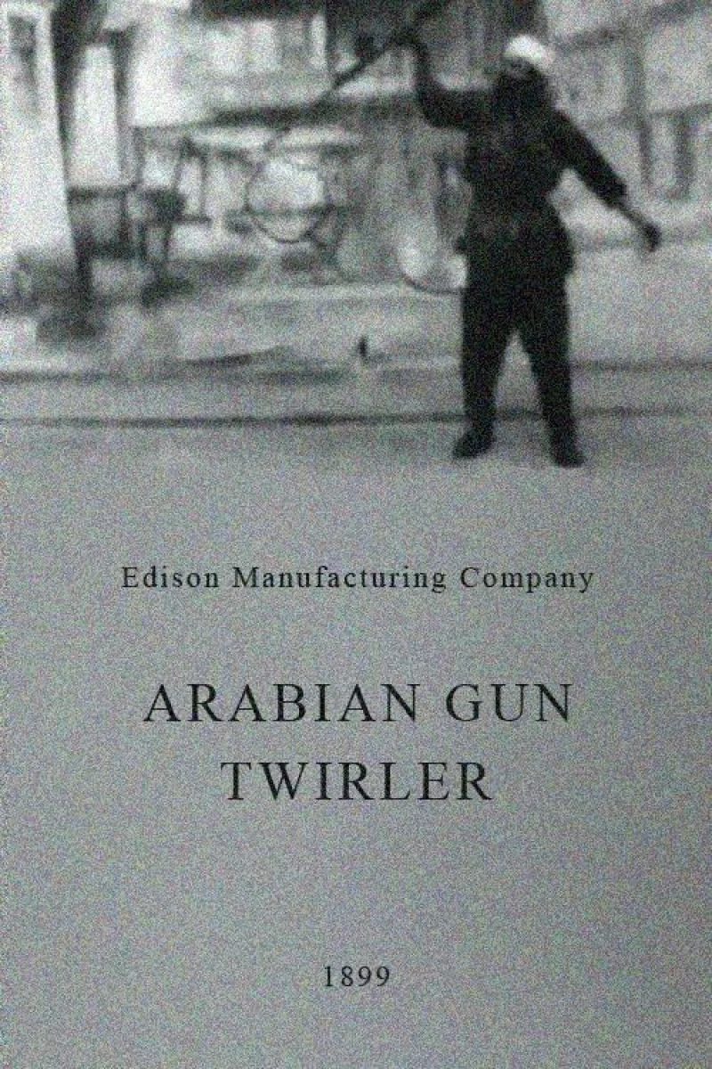 Arabian Gun Twirler Poster