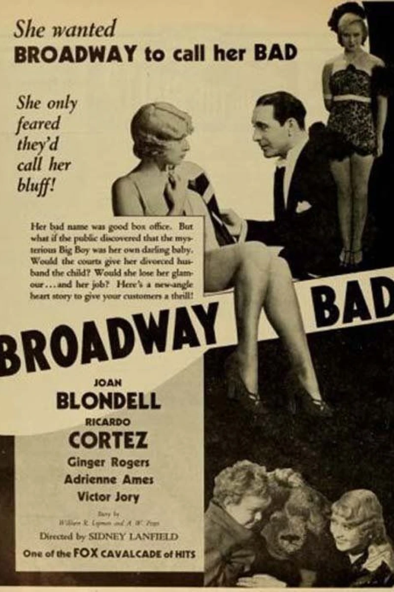 Broadway Bad Poster