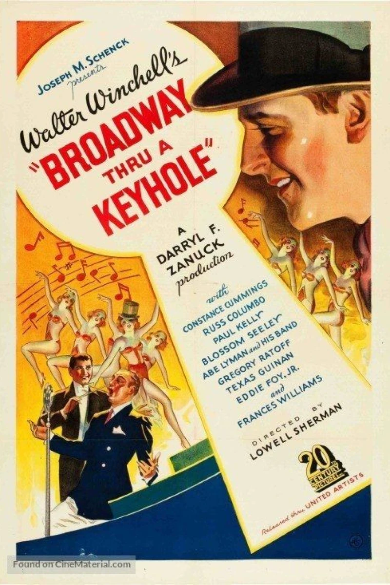 Broadway Thru a Keyhole Poster