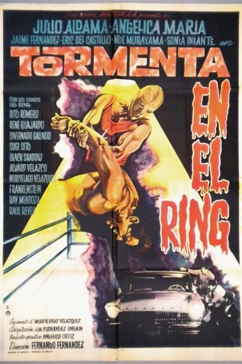 Tormenta en el ring Poster