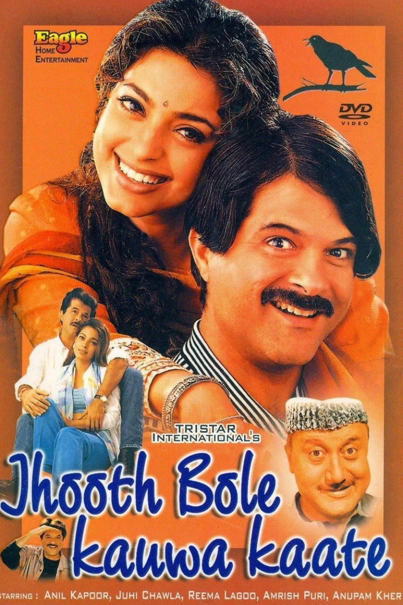 Jhooth Bole Kauwa Kaate Poster