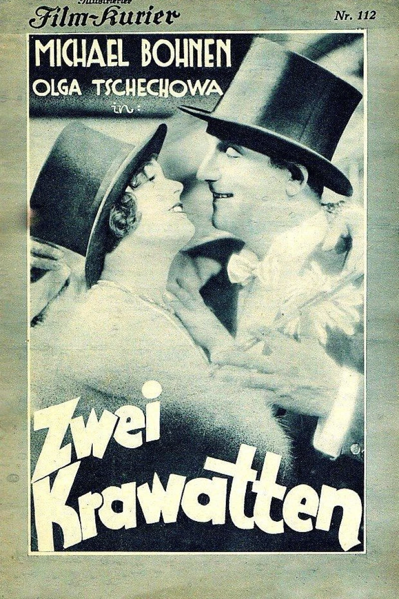 Zwei Krawatten Poster