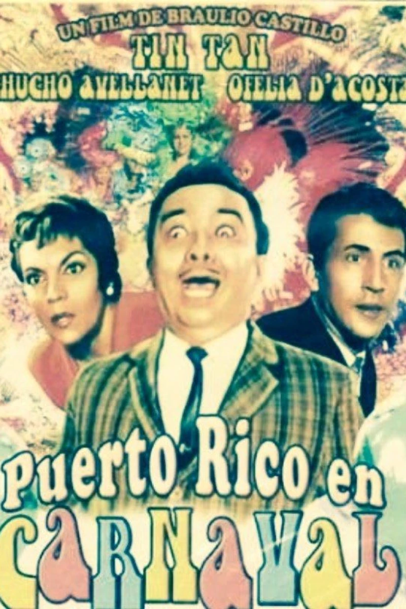 Puerto Rico en carnaval Poster