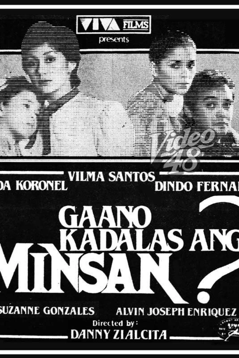 Gaano kadalas ang minsan? Poster