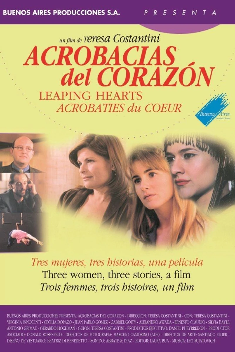 Acrobacias del corazón Poster