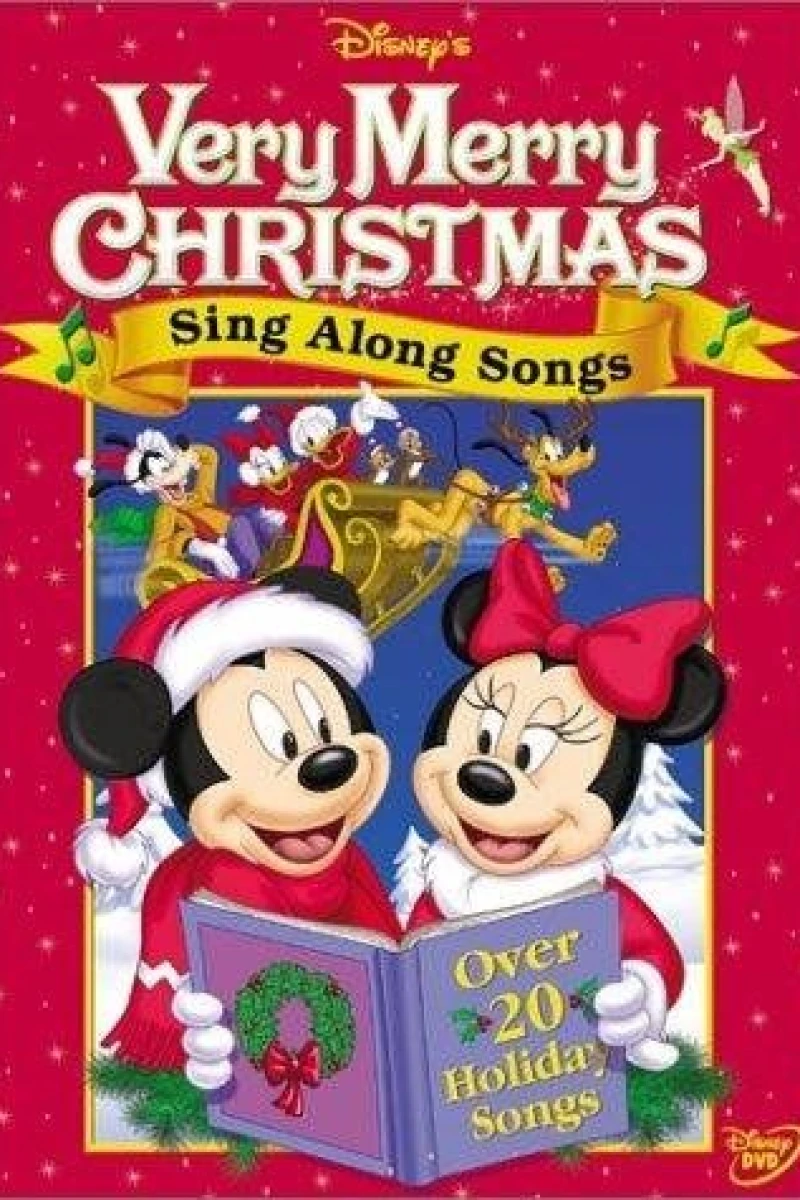 Disney Sing Along Songs Very Merry Christmas Songs Poster