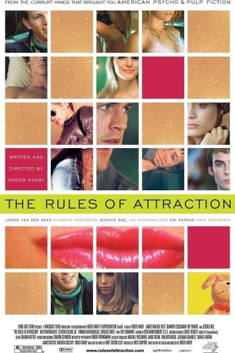 The Rules of Attraction Poster