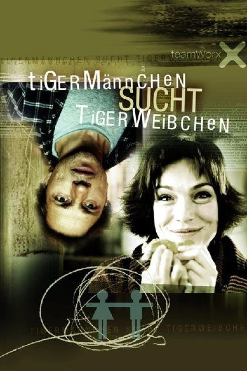 Tigermännchen sucht Tigerweibchen Poster