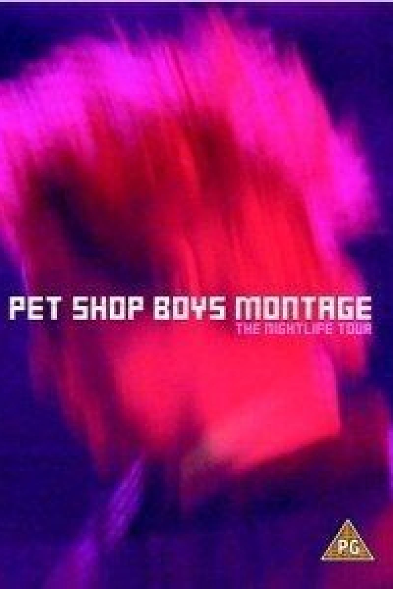 Pet Shop Boys: Montage - The Nightlife Tour Poster