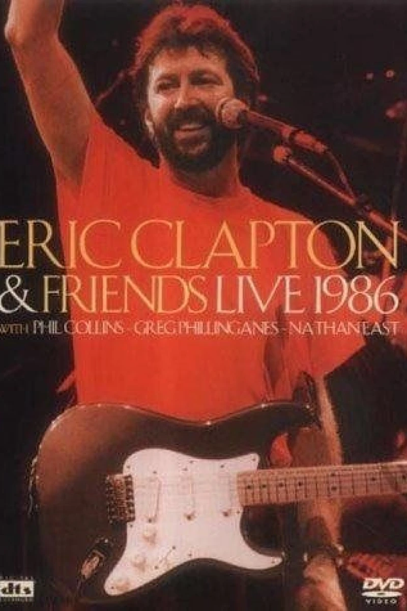 Eric Clapton Friends: Live 1986 Poster