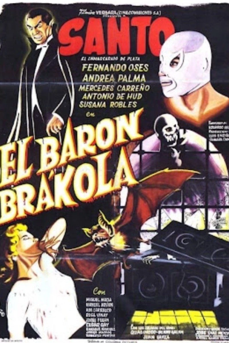 Santo vs. Baron Brakola Poster