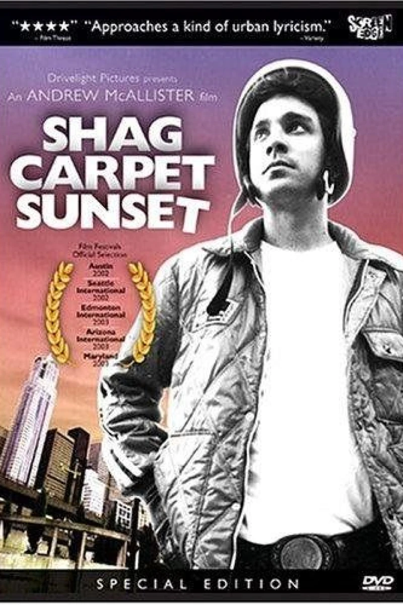 Shag Carpet Sunset Poster