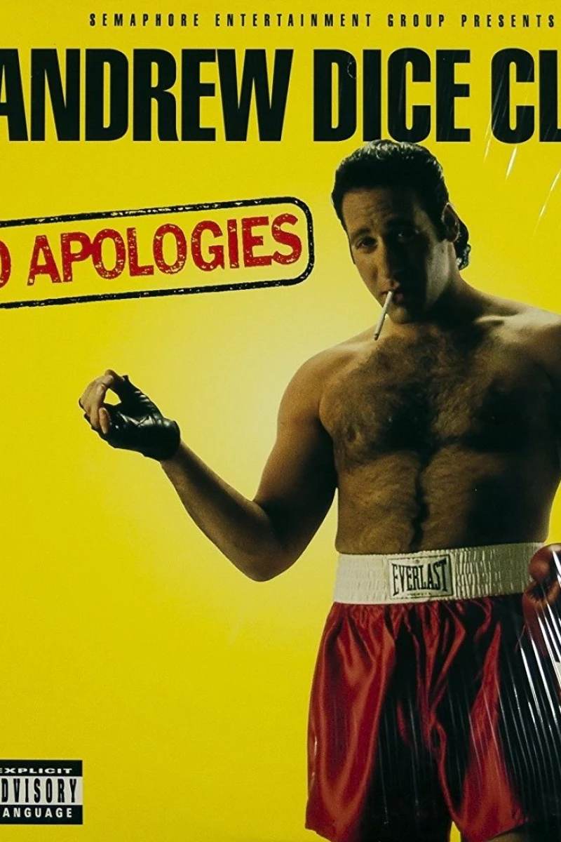 Andrew Dice Clay: No Apologies Poster