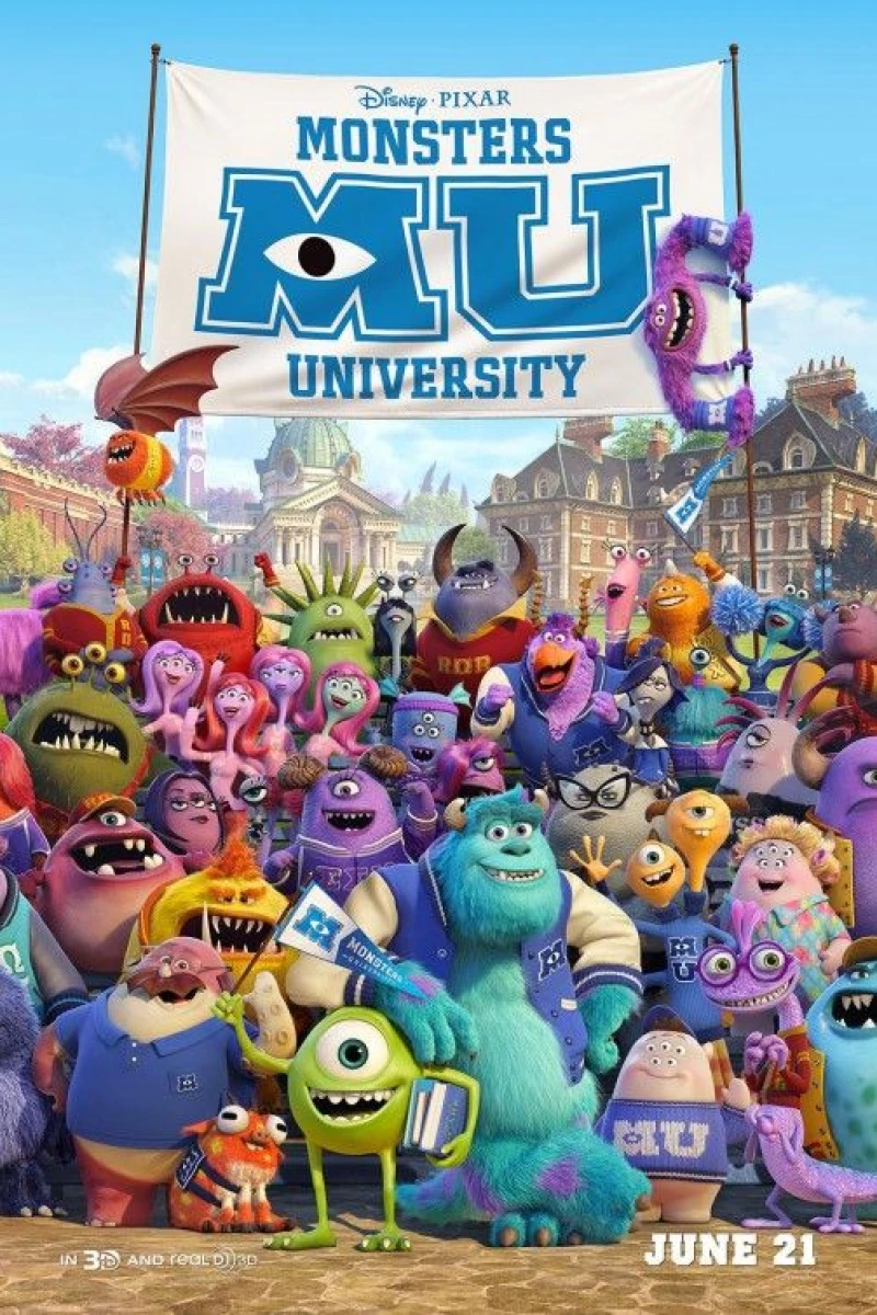 Monsters University Poster