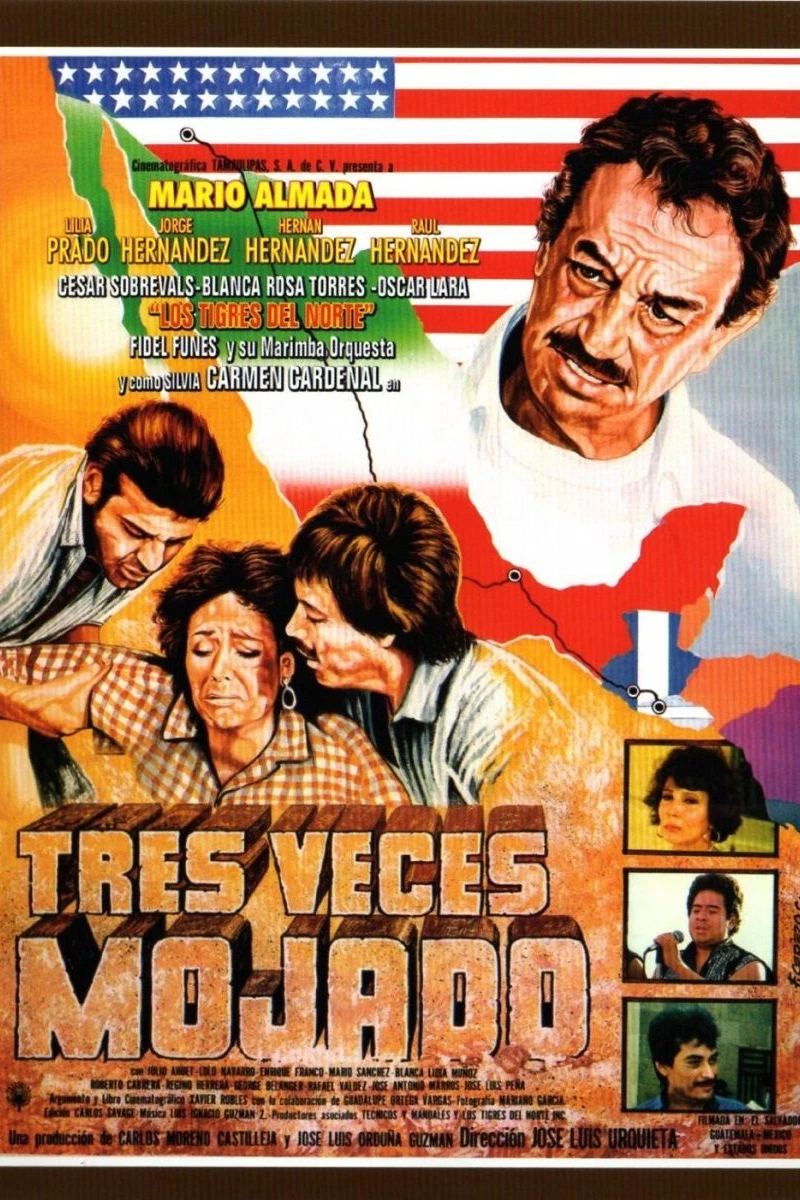 Tres veces mojado Poster