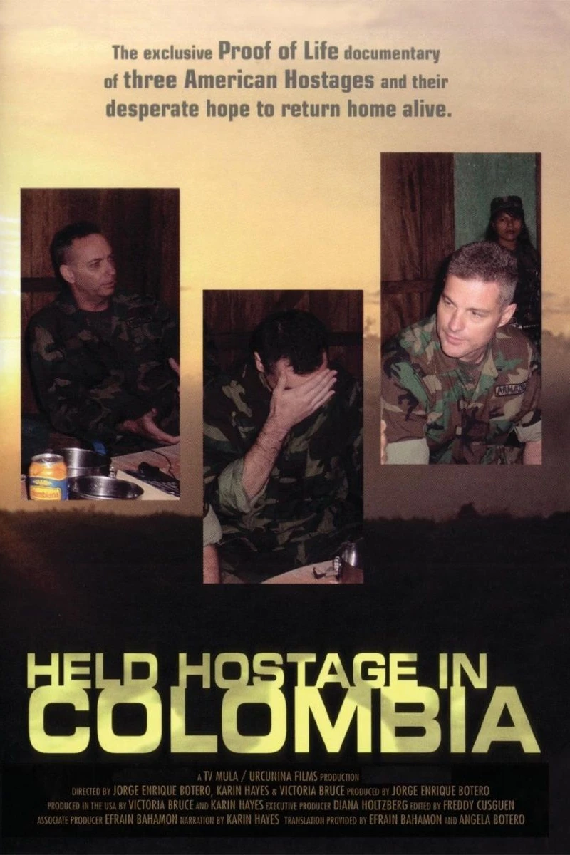 Held Hostage in Colombia Poster