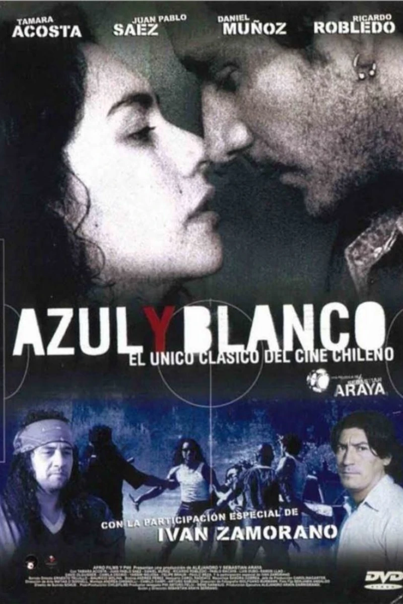 Azul y blanco Poster