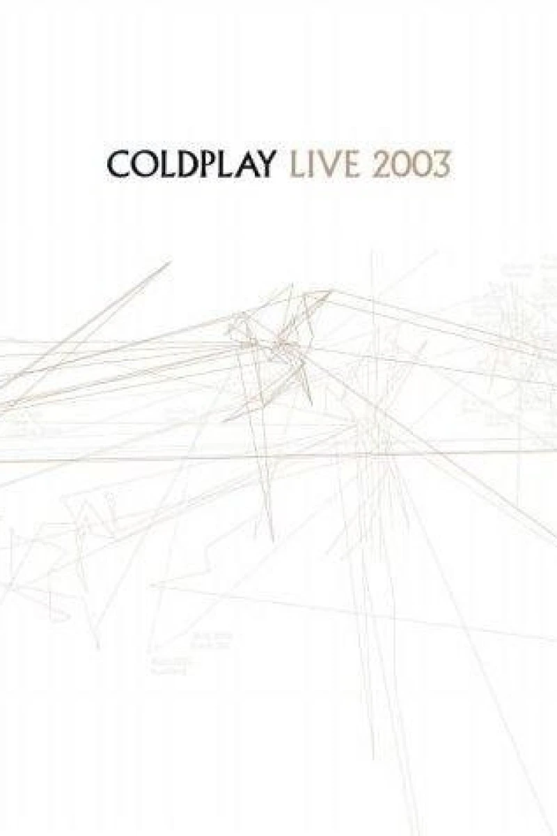 Coldplay: Live 2003 Poster