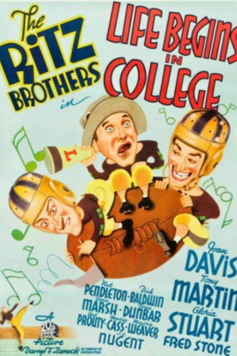 Life Begins at College Poster