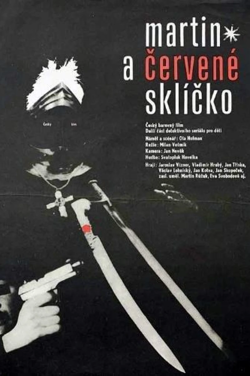 Martin a cervené sklícko Poster