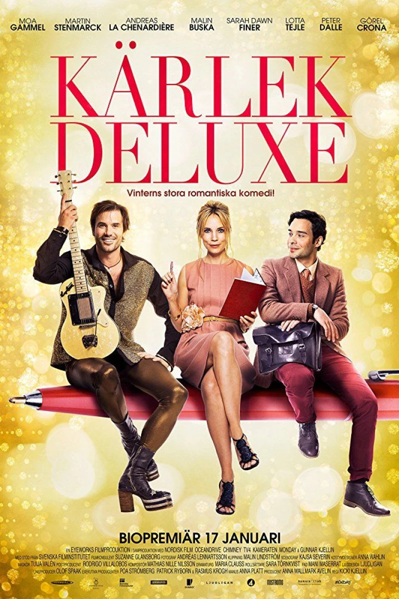 Kärlek Deluxe Poster