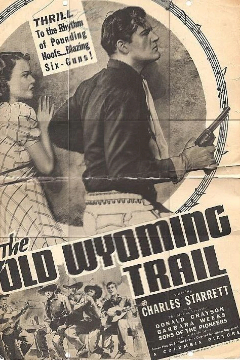 The Old Wyoming Trail Poster