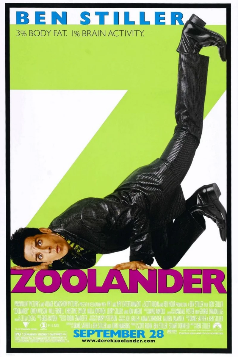 Zoolander Poster