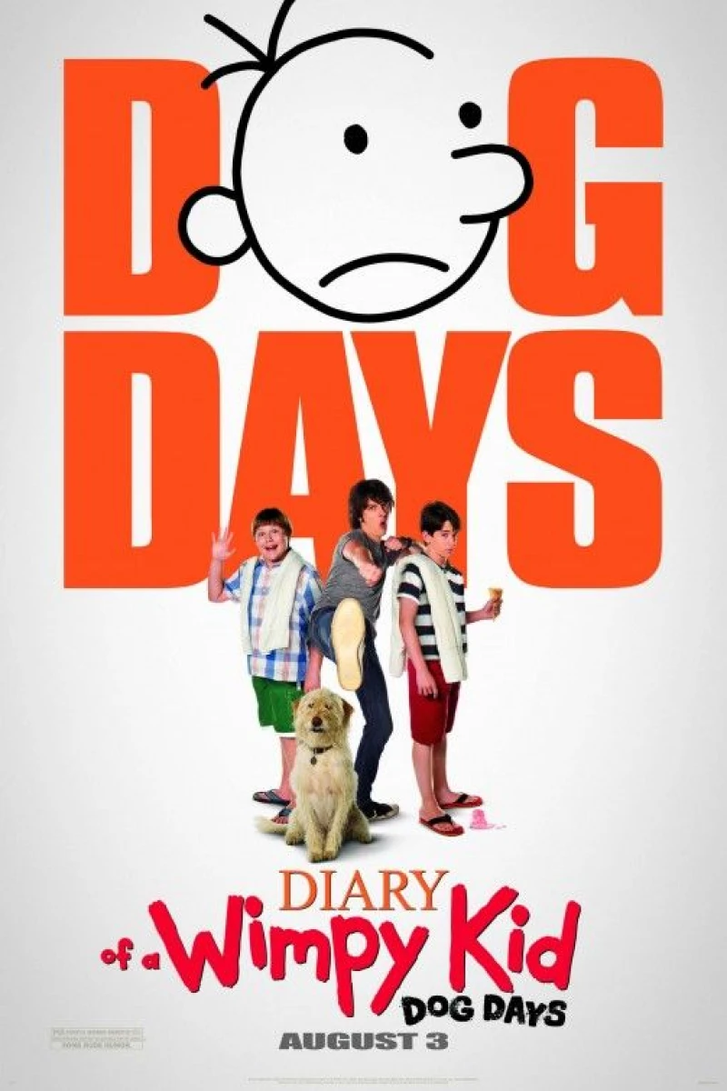 Diary of a Wimpy Kid 3 - Dog Days Poster