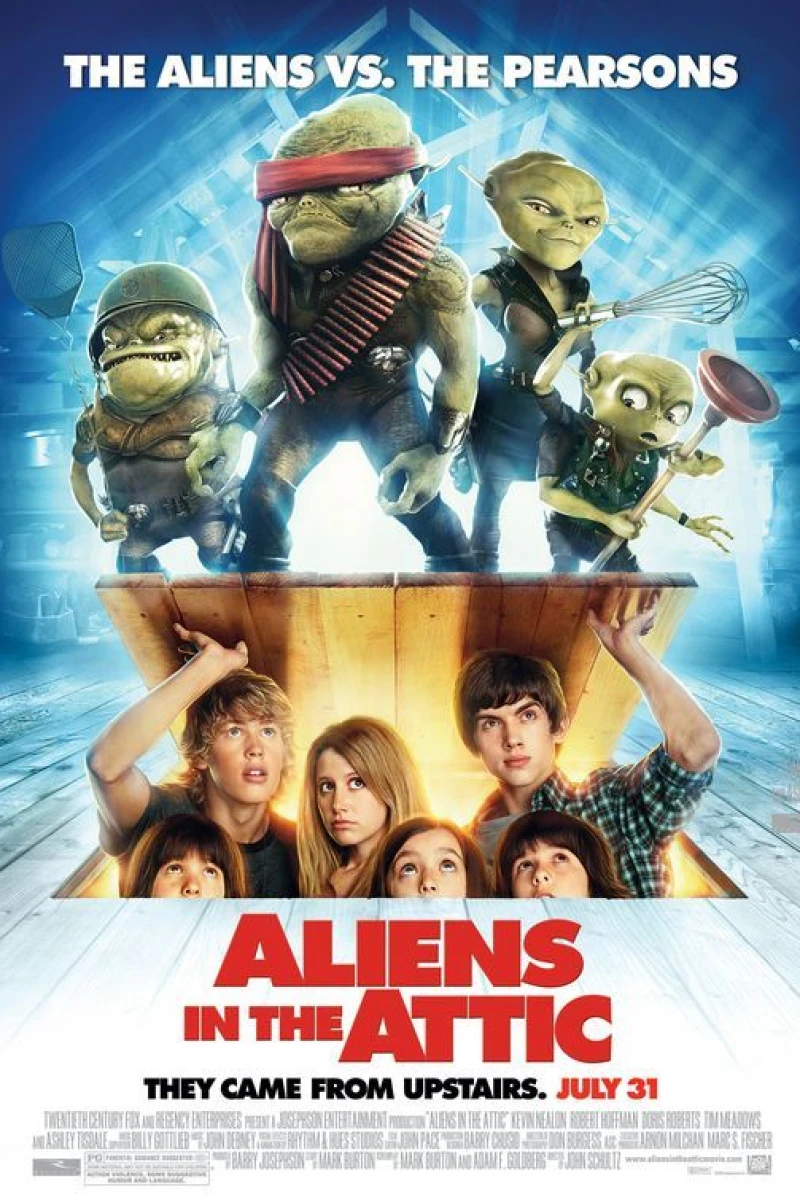 Aliens In the Attic Poster