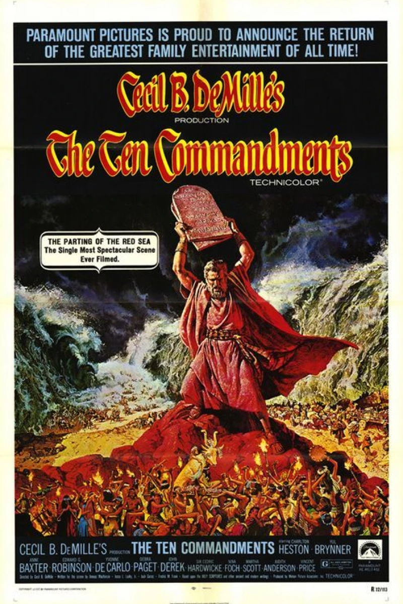 The Ten Commandments Poster