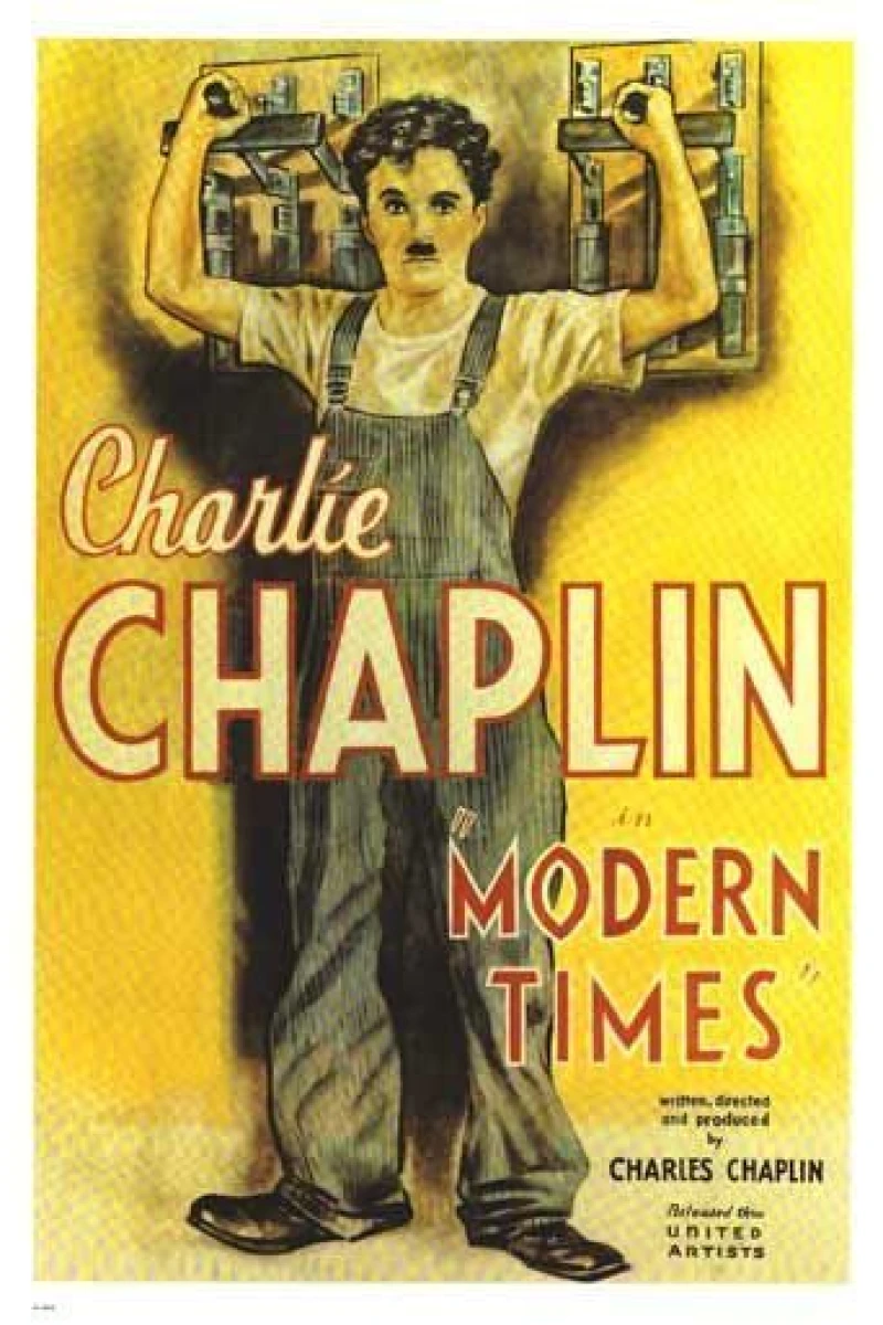 Charlie Chaplin - Modern Times Poster