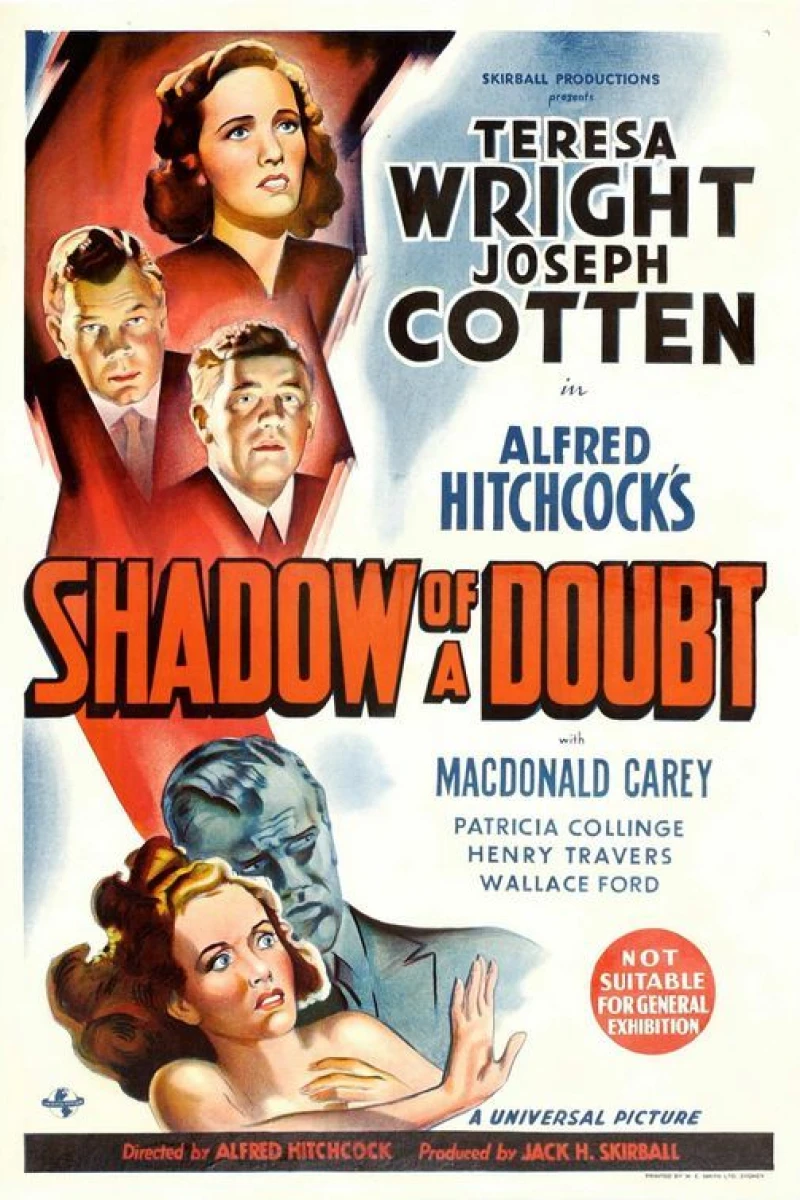 Shadow of a Doubt Poster