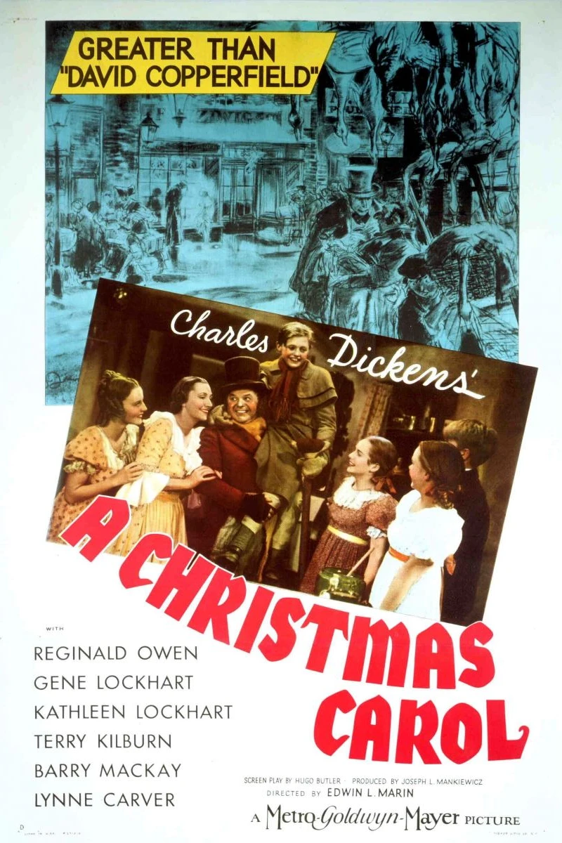 Charles Dickens' A Christmas Carol Poster