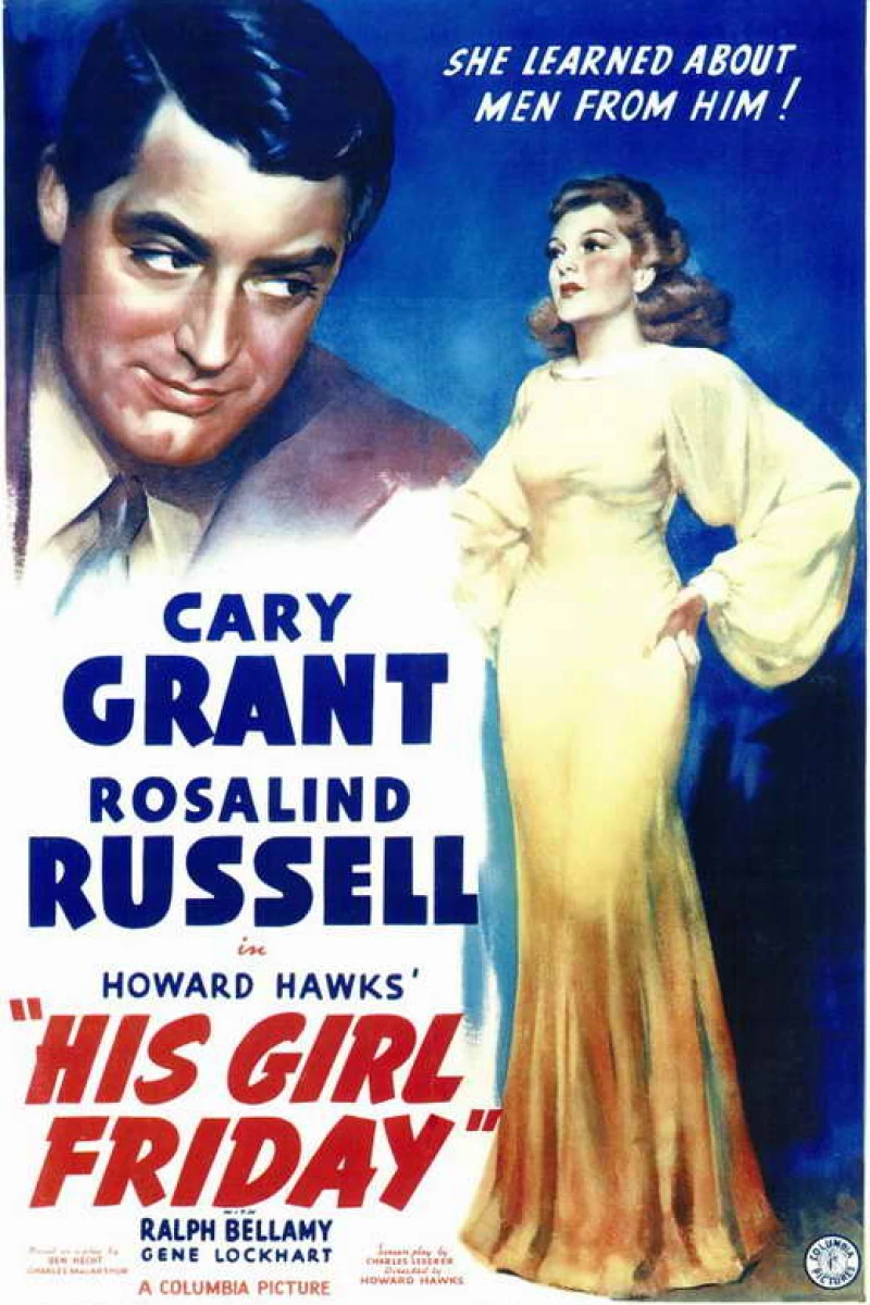 His Girl Friday Poster