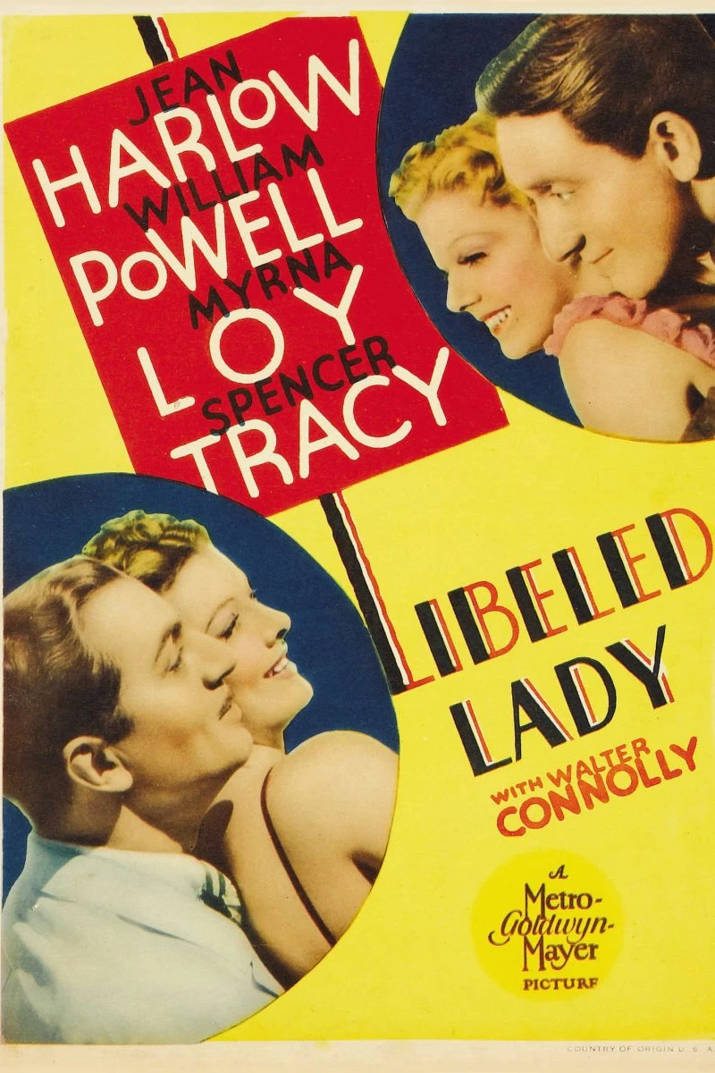 Libeled Lady Poster