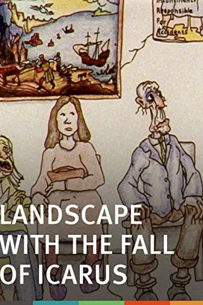 Landscape with the Fall of Icarus Poster