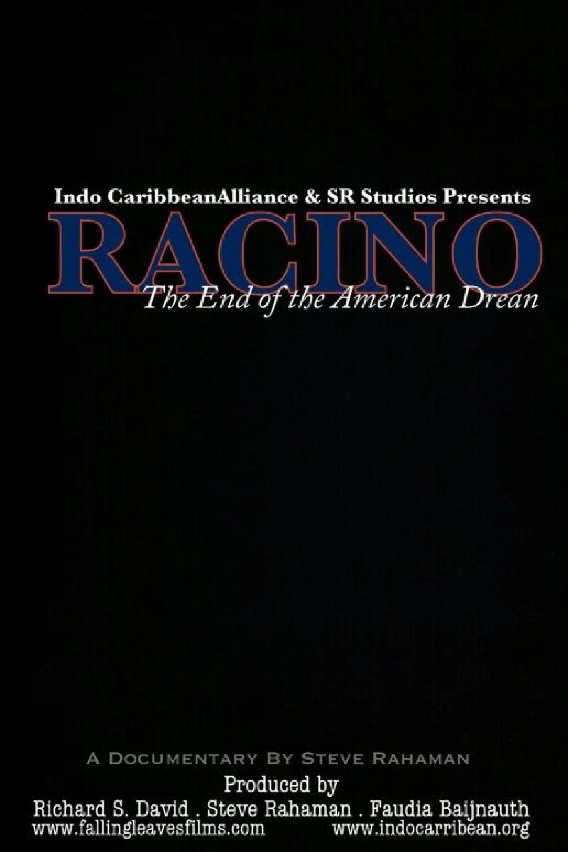 Racino: The End of the American Dream Poster