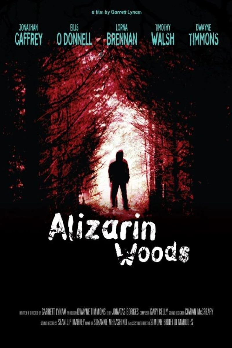 Alizarin Woods Poster