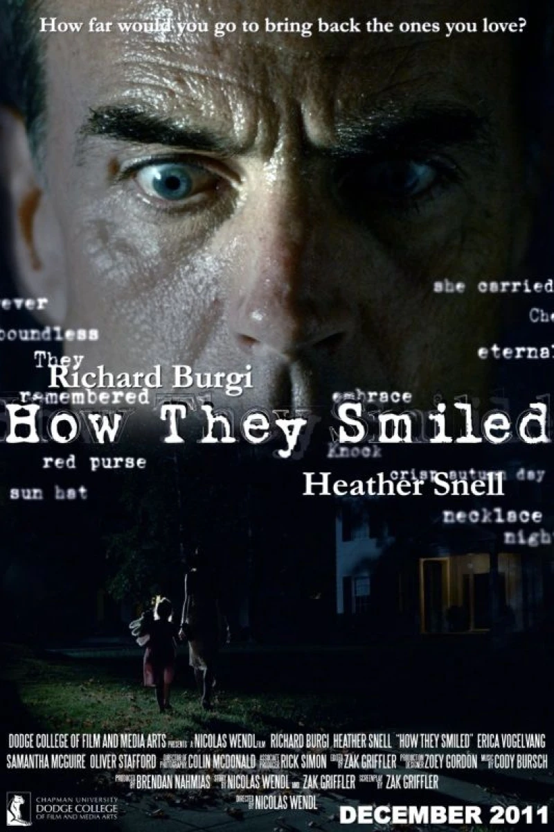 How They Smiled Poster