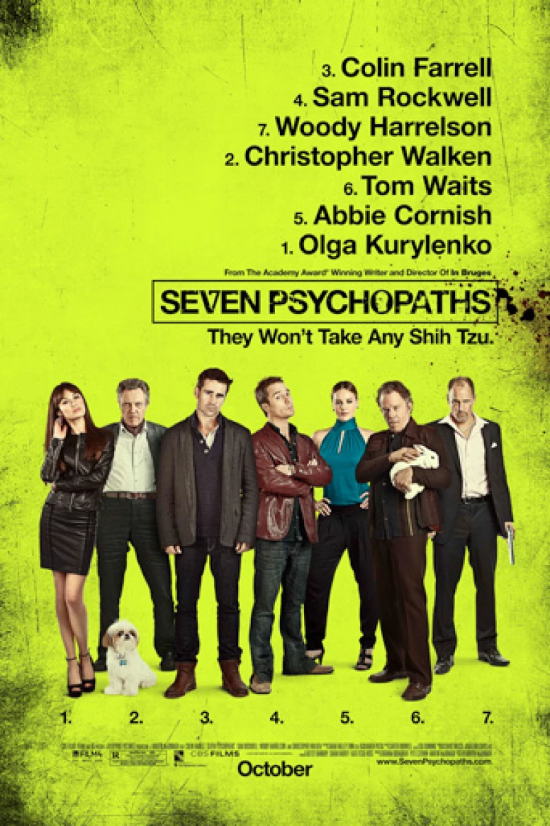 Seven Psychopaths Poster