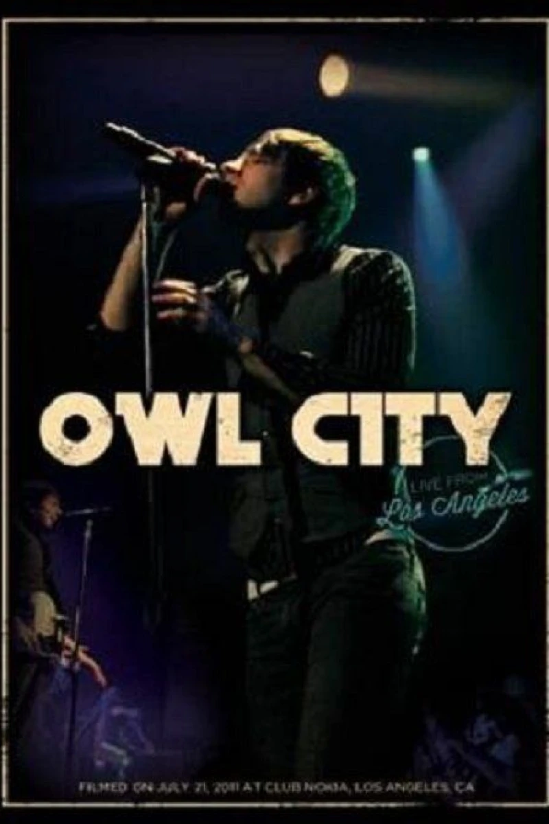 Owl City: Live from Los Angeles Poster