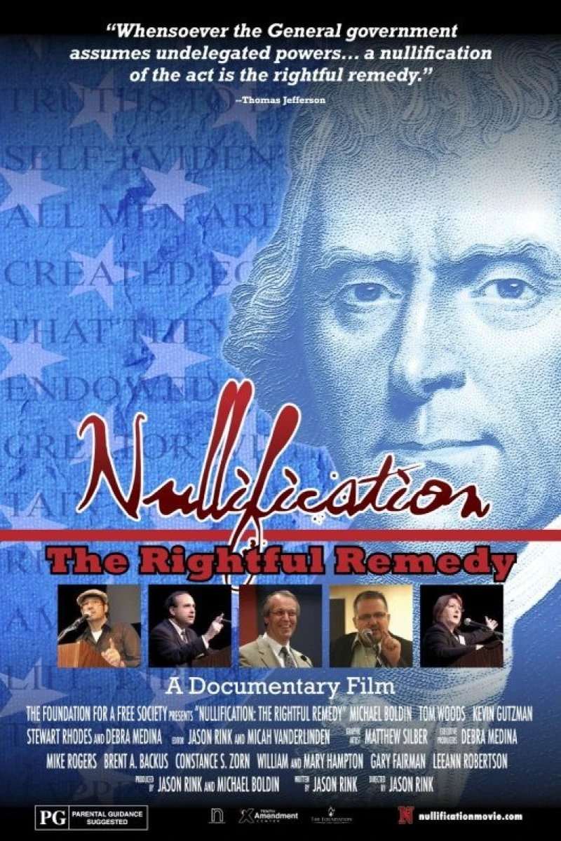 Nullification: The Rightful Remedy Poster