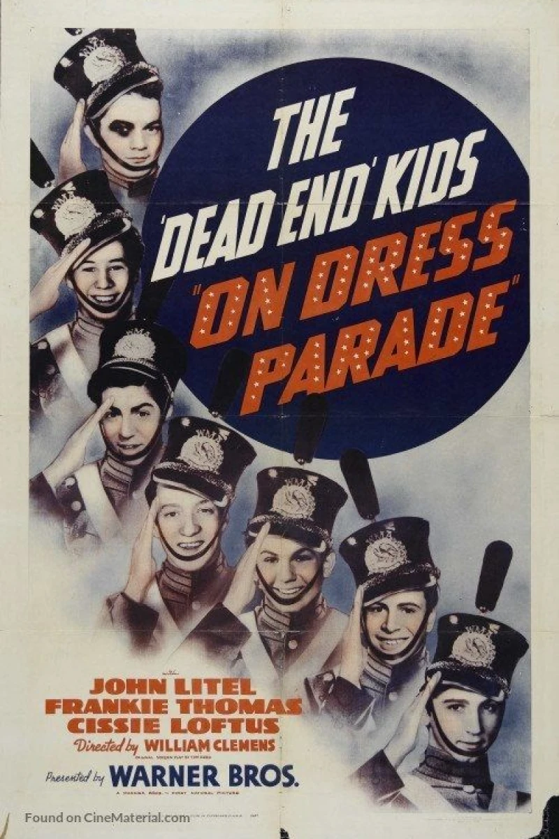 Dead End Kids at Military School Poster