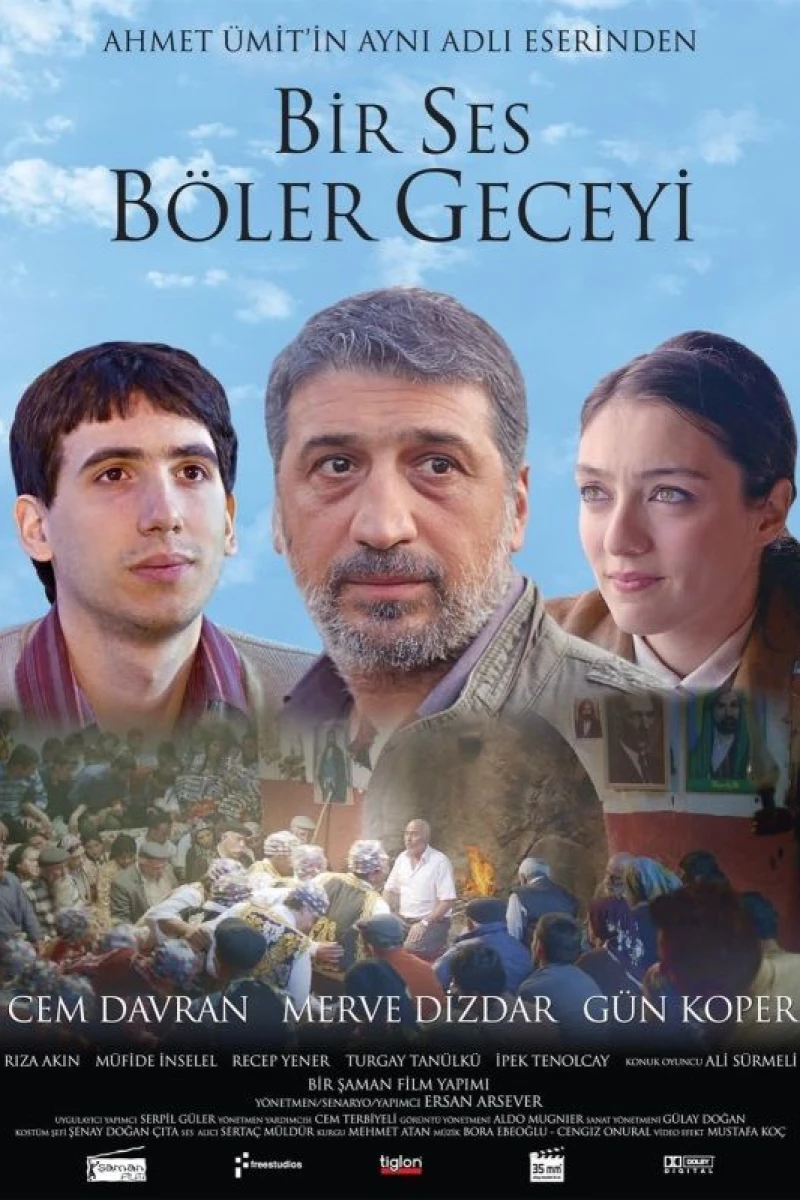 Bir ses böler geceyi Poster