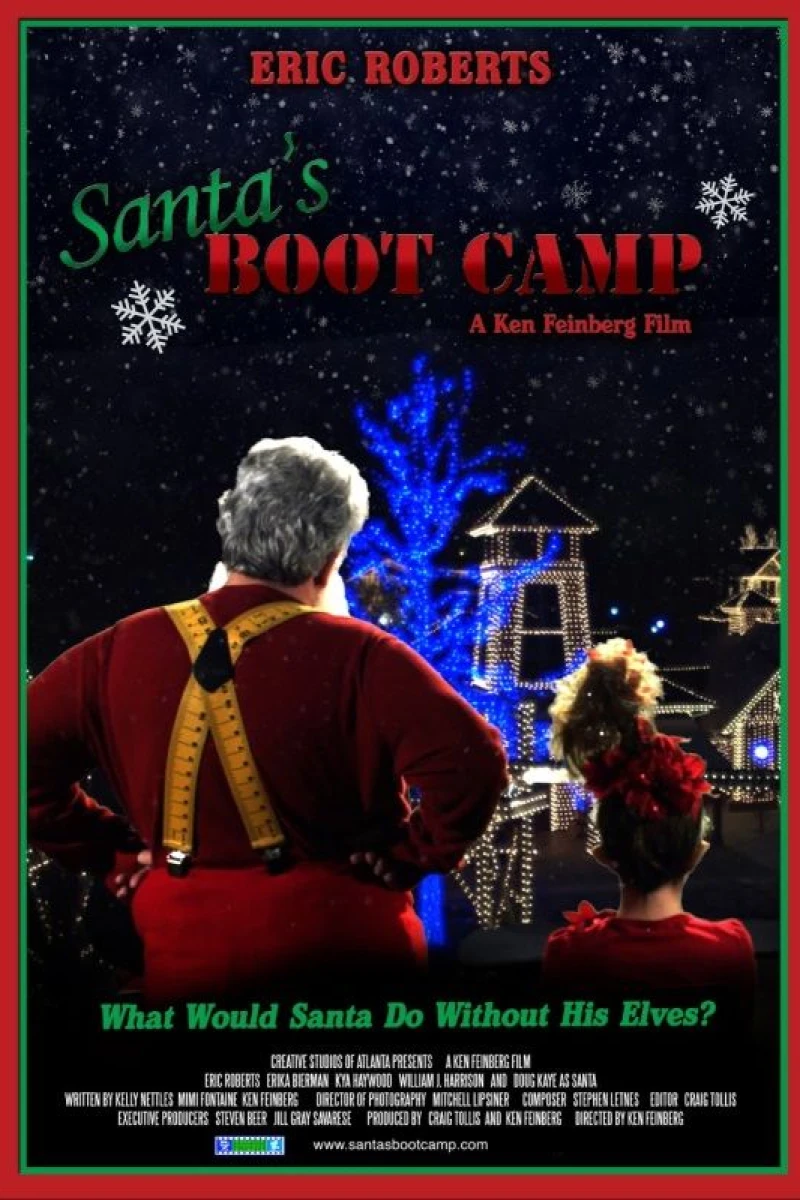 Santa's Boot Camp Poster