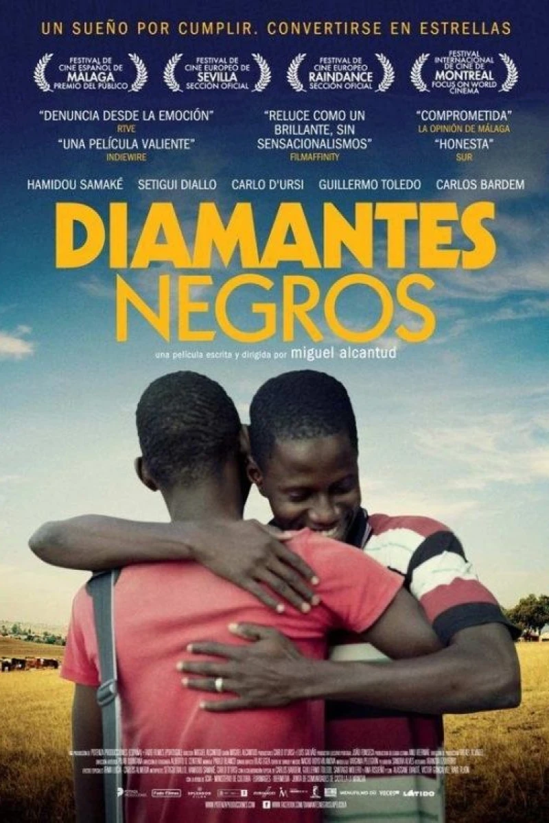 Diamantes negros Poster