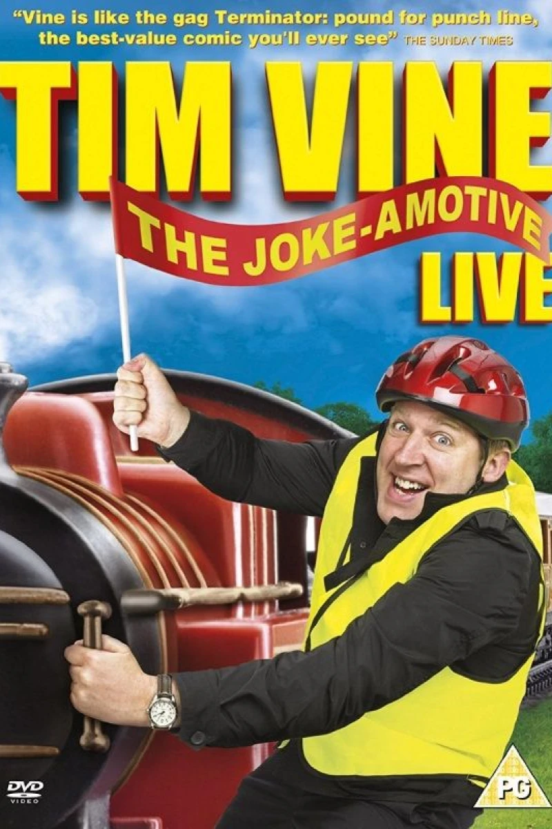 Tim Vine: The Joke-amotive Live Poster